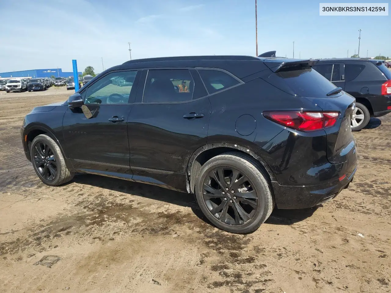 2022 Chevrolet Blazer Rs VIN: 3GNKBKRS3NS142594 Lot: 65518375