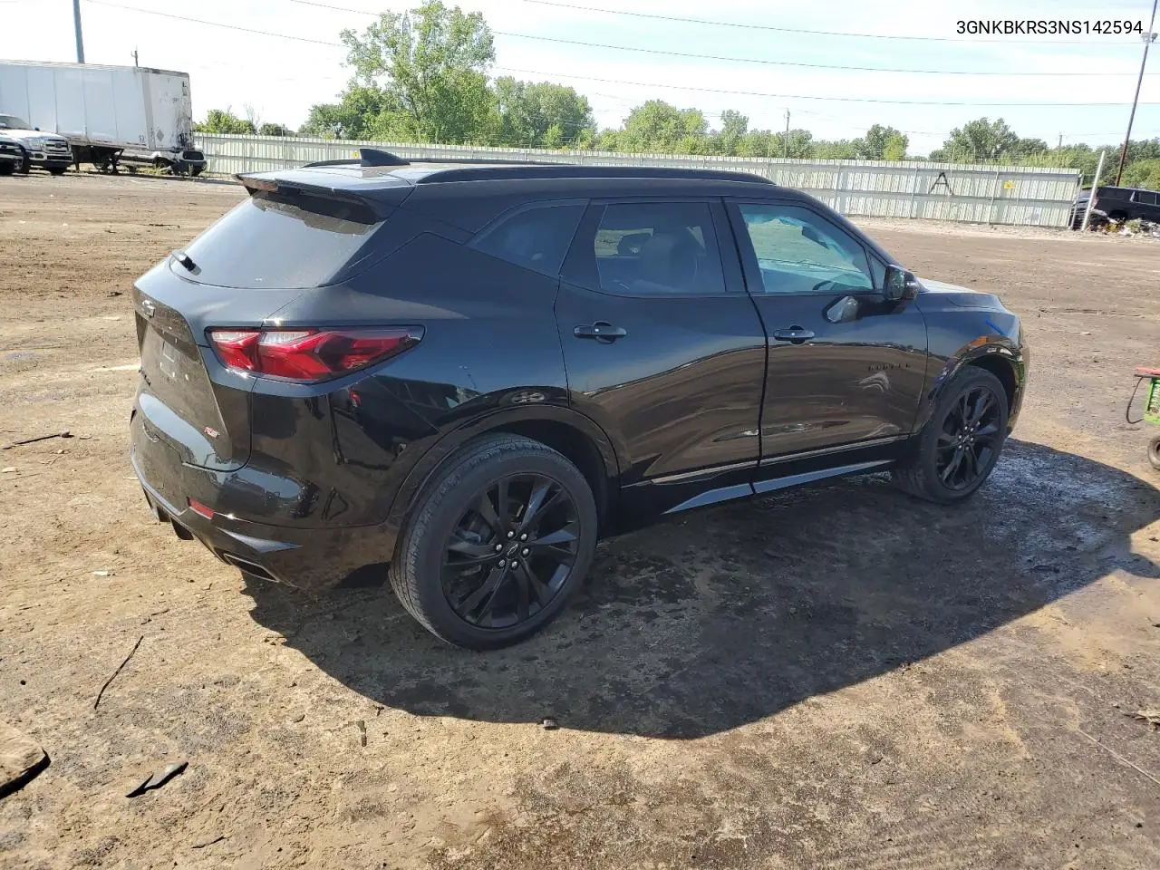2022 Chevrolet Blazer Rs VIN: 3GNKBKRS3NS142594 Lot: 65518375