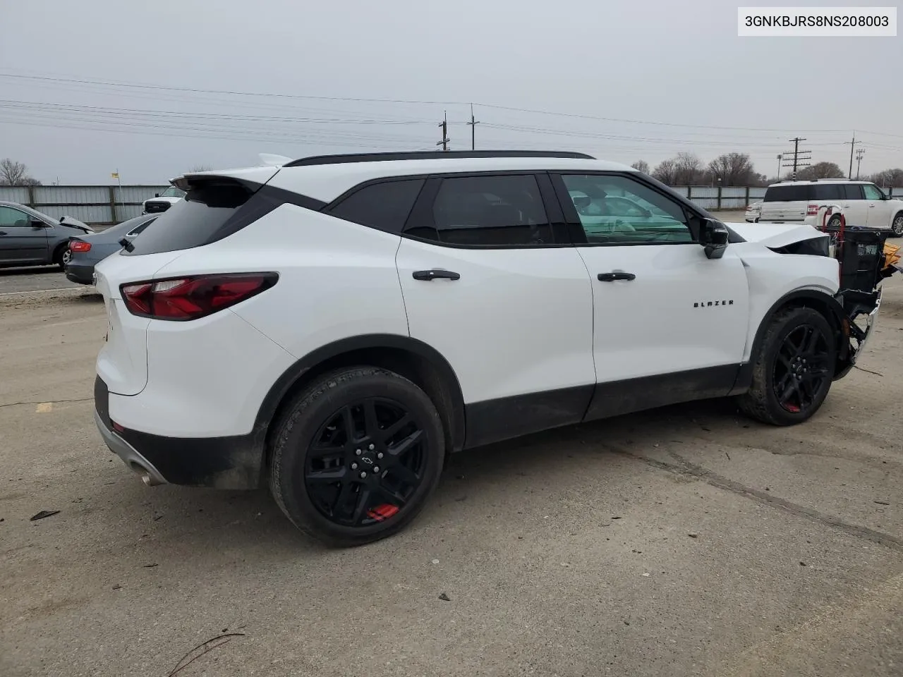 2022 Chevrolet Blazer 3Lt VIN: 3GNKBJRS8NS208003 Lot: 86661514