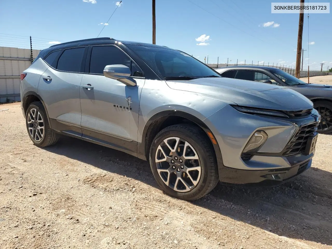 2024 Chevrolet Blazer Rs VIN: 3GNKBERS8RS181723 Lot: 55898855