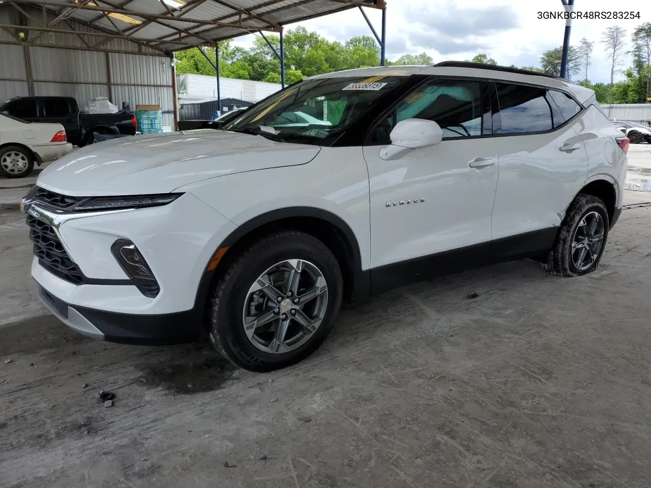 2024 Chevrolet Blazer 2Lt VIN: 3GNKBCR48RS283254 Lot: 56539315