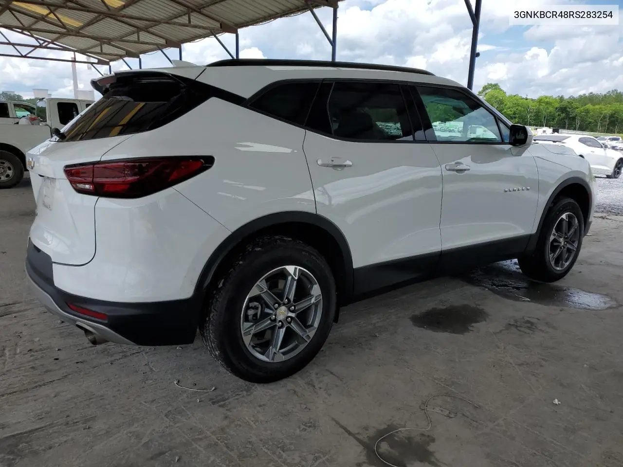 2024 Chevrolet Blazer 2Lt VIN: 3GNKBCR48RS283254 Lot: 56539315