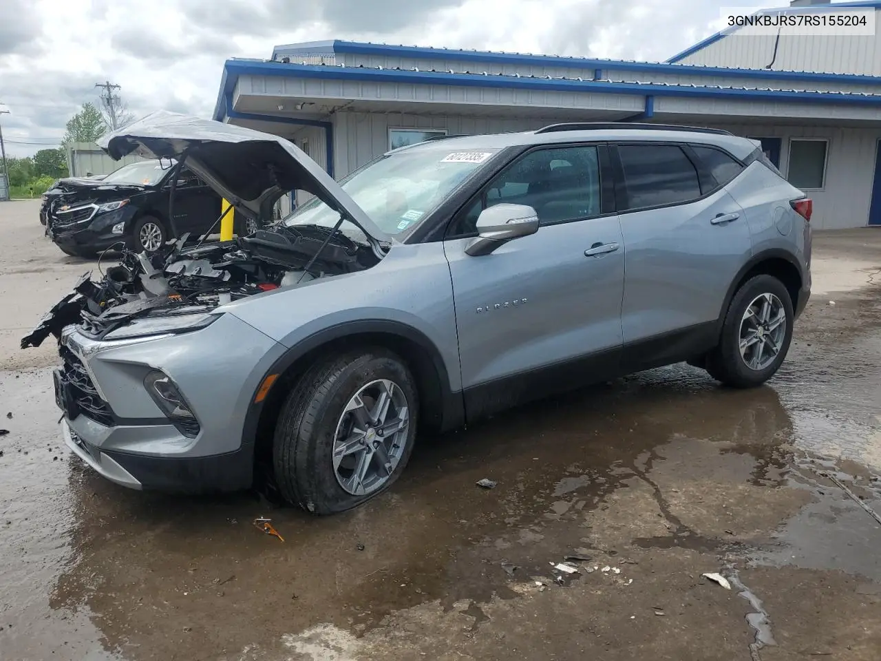 2024 Chevrolet Blazer 3Lt VIN: 3GNKBJRS7RS155204 Lot: 60127335