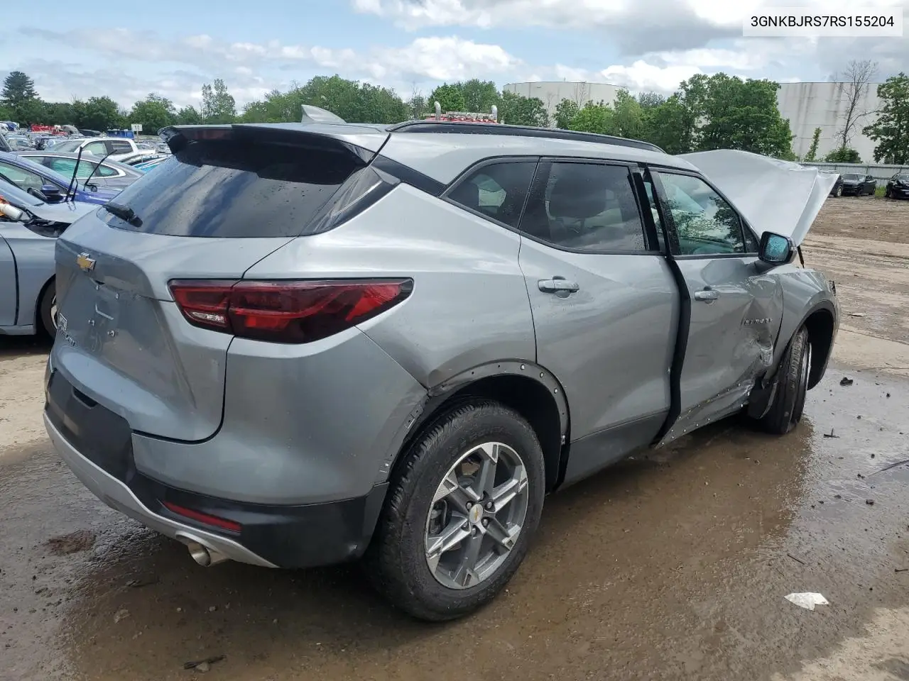 2024 Chevrolet Blazer 3Lt VIN: 3GNKBJRS7RS155204 Lot: 60127335