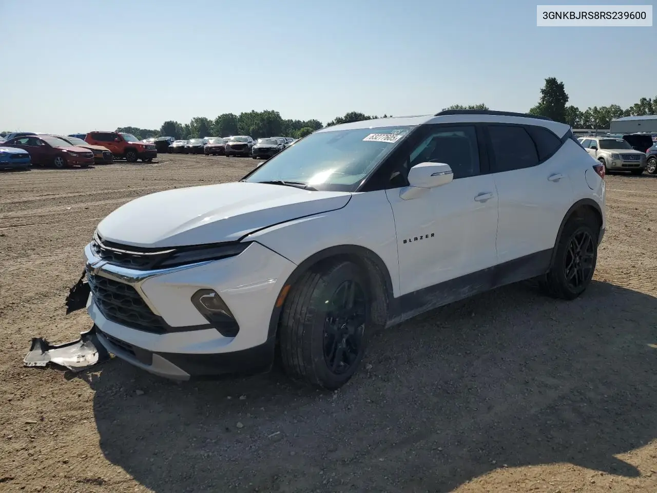 2024 Chevrolet Blazer 3Lt VIN: 3GNKBJRS8RS239600 Lot: 63277605