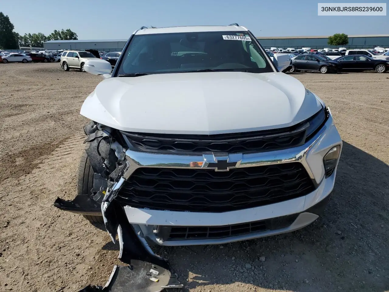 2024 Chevrolet Blazer 3Lt VIN: 3GNKBJRS8RS239600 Lot: 63277605