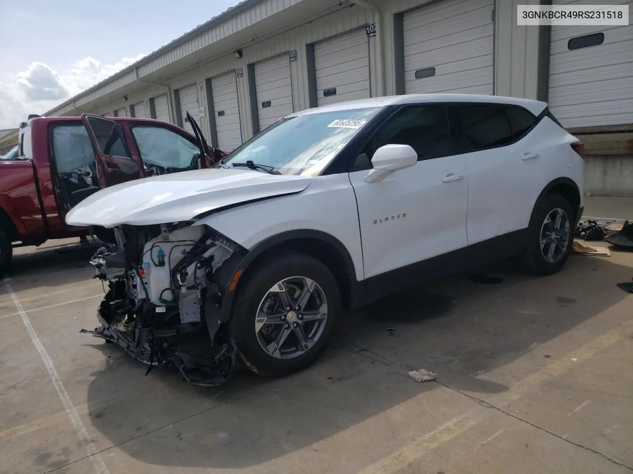 2024 Chevrolet Blazer 2Lt VIN: 3GNKBCR49RS231518 Lot: 65925295