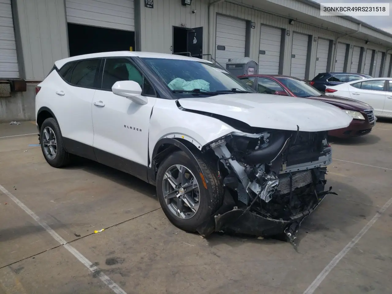 2024 Chevrolet Blazer 2Lt VIN: 3GNKBCR49RS231518 Lot: 65925295