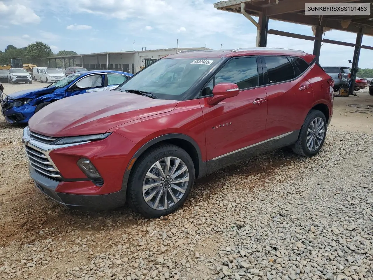 2025 Chevrolet Blazer Premier VIN: 3GNKBFRSXSS101463 Lot: 63399435