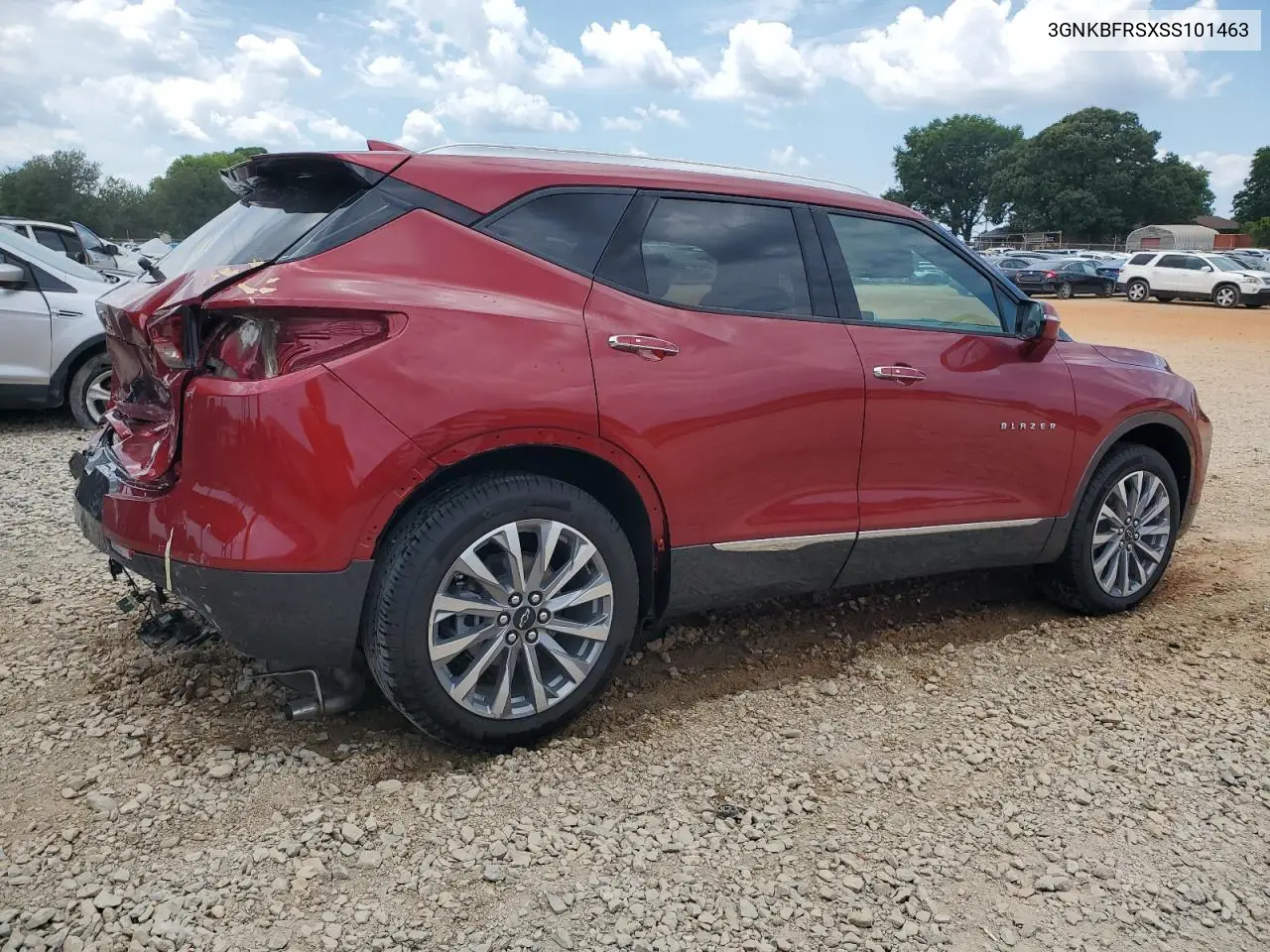 2025 Chevrolet Blazer Premier VIN: 3GNKBFRSXSS101463 Lot: 63399435