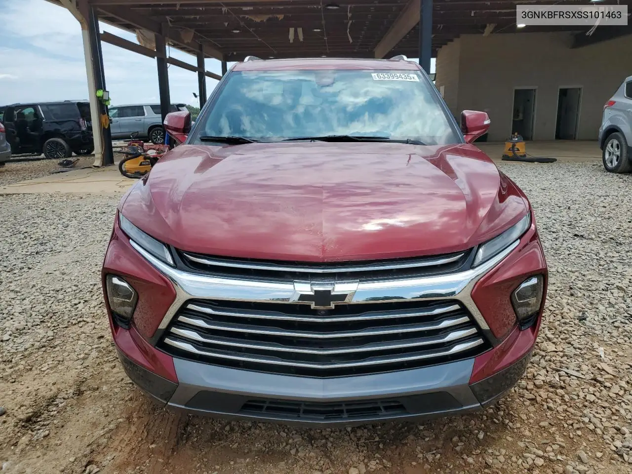 2025 Chevrolet Blazer Premier VIN: 3GNKBFRSXSS101463 Lot: 63399435