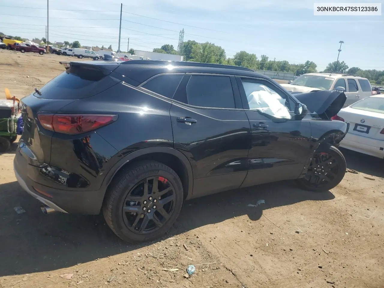 2025 Chevrolet Blazer 2Lt VIN: 3GNKBCR47SS123386 Lot: 66029695