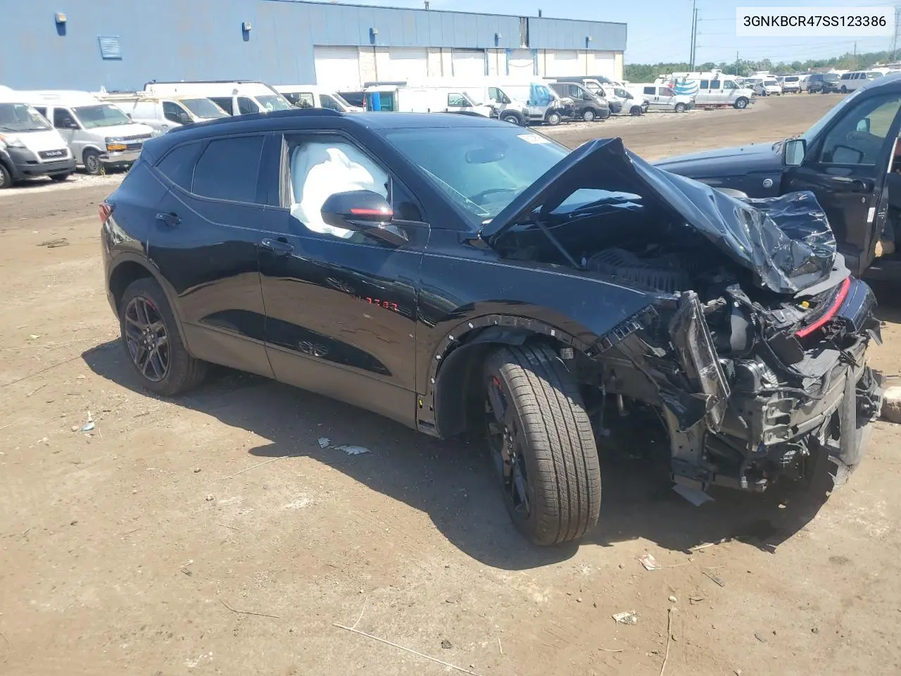 2025 Chevrolet Blazer 2Lt VIN: 3GNKBCR47SS123386 Lot: 66029695