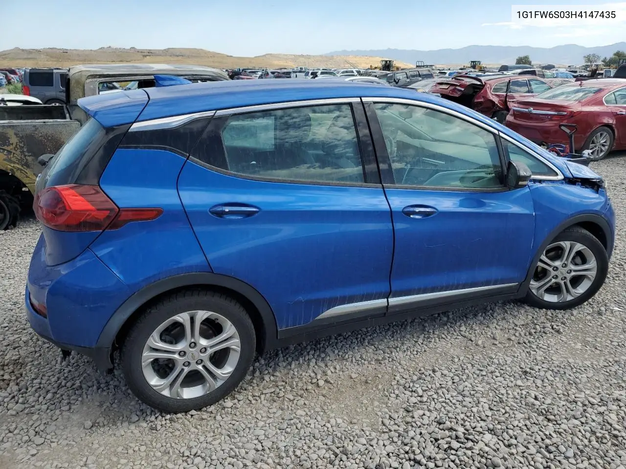 2017 Chevrolet Bolt Ev Lt VIN: 1G1FW6S03H4147435 Lot: 63877675