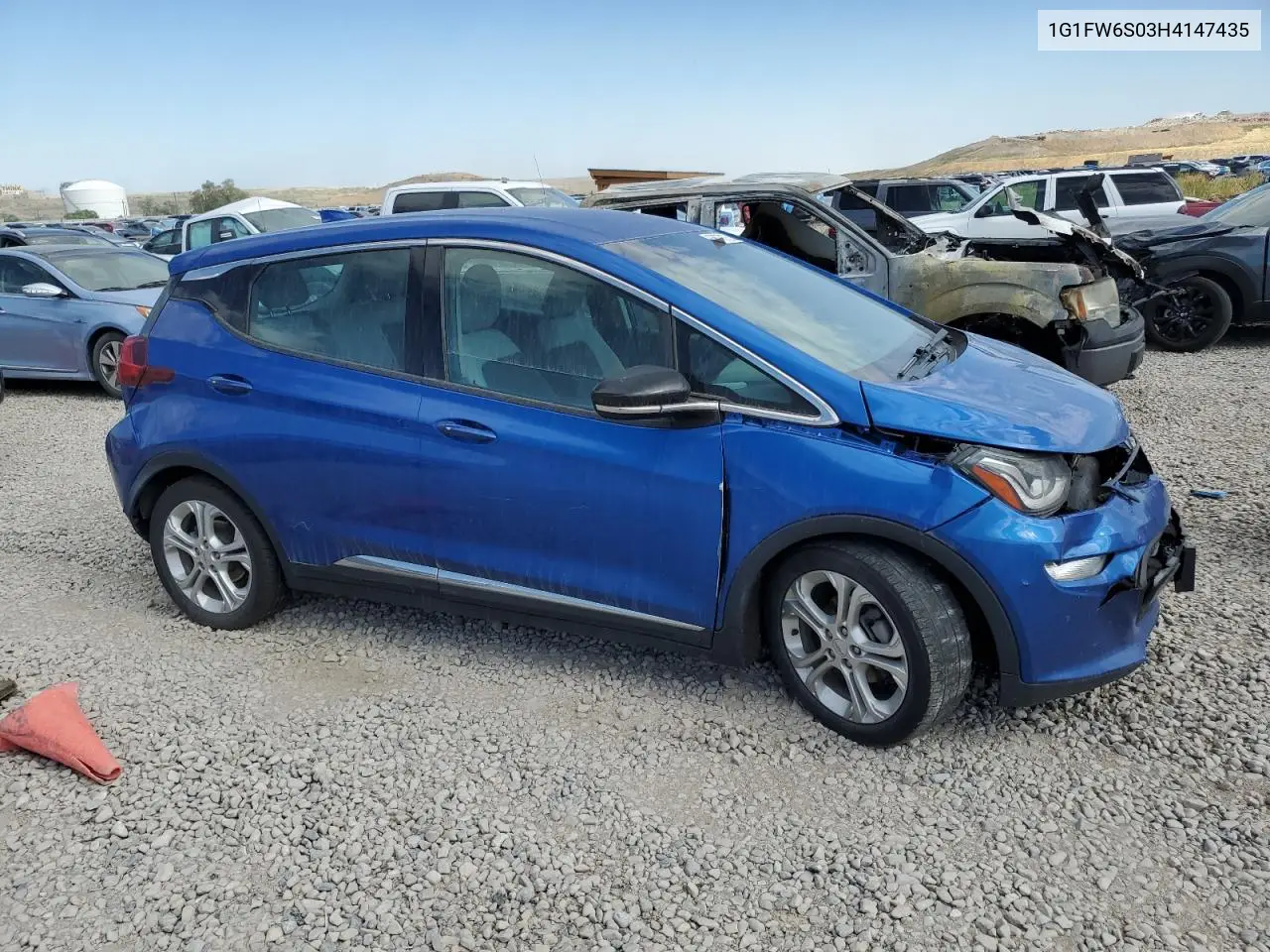 2017 Chevrolet Bolt Ev Lt VIN: 1G1FW6S03H4147435 Lot: 63877675
