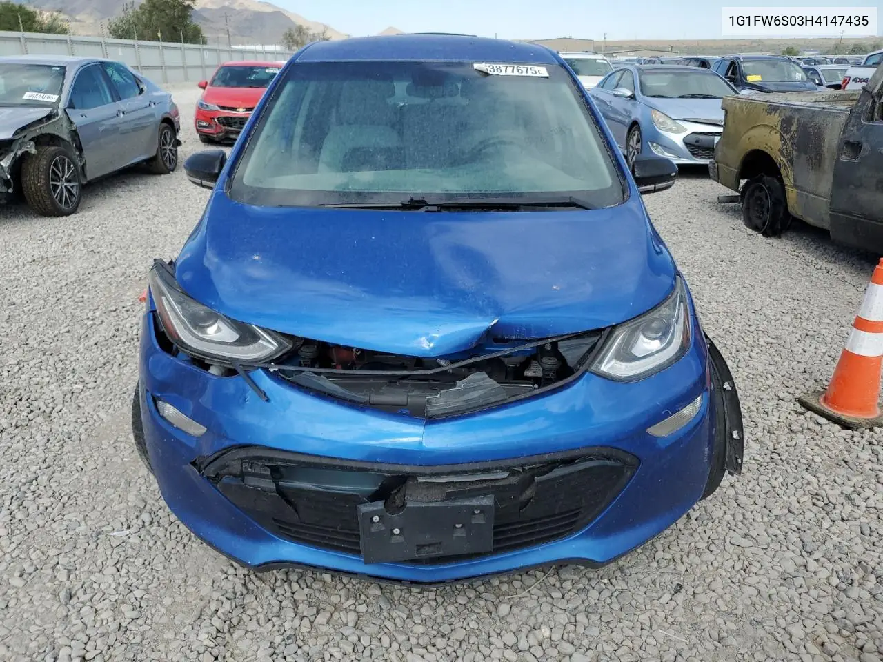 2017 Chevrolet Bolt Ev Lt VIN: 1G1FW6S03H4147435 Lot: 63877675