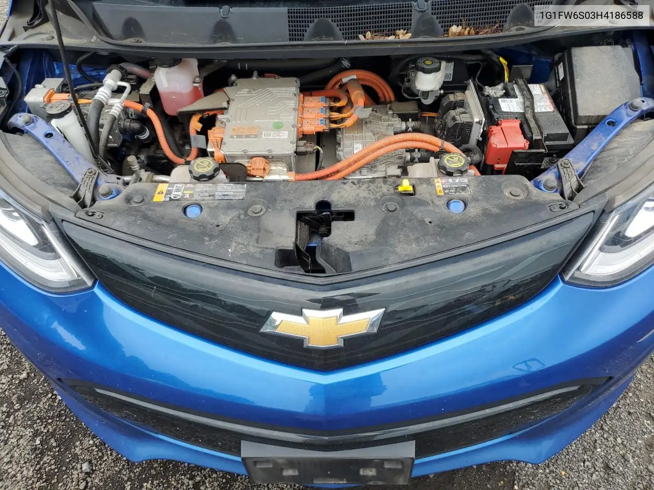 2017 Chevrolet Bolt Ev Lt VIN: 1G1FW6S03H4186588 Lot: 65648205