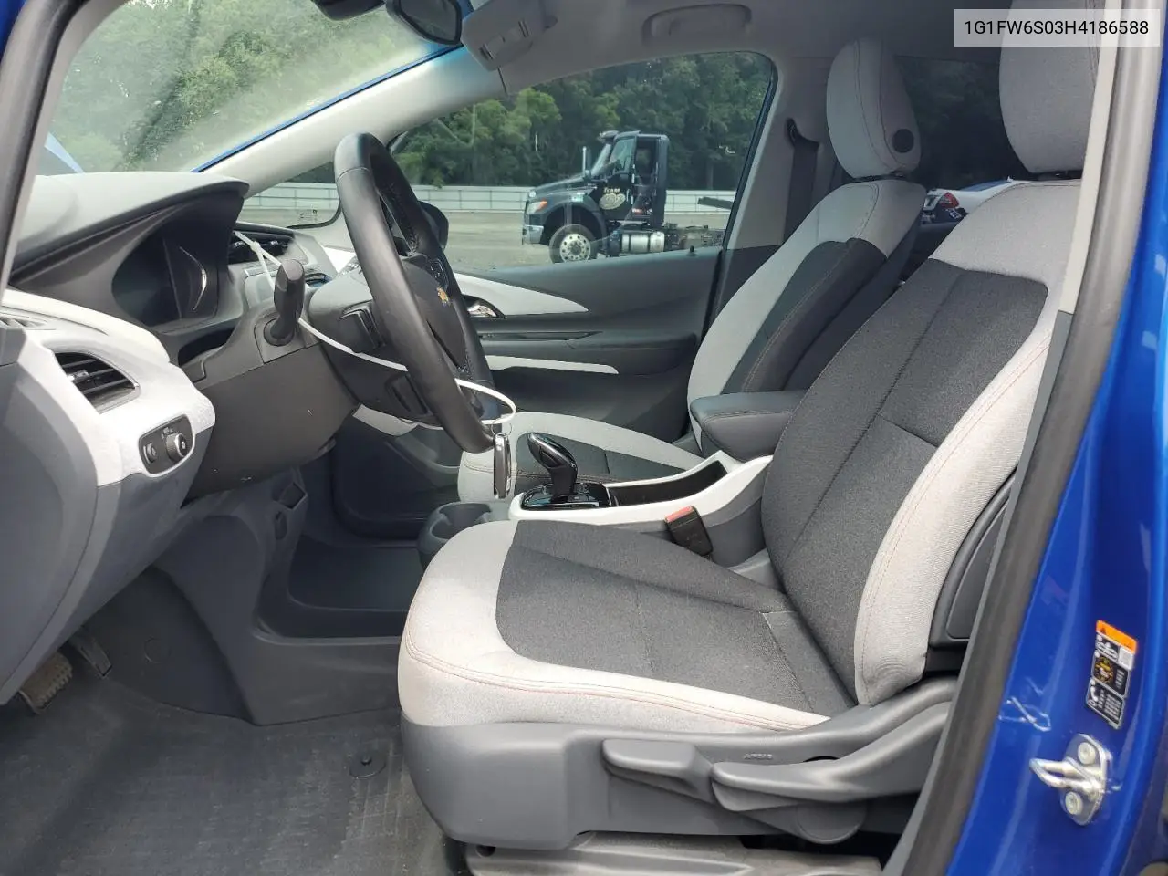 2017 Chevrolet Bolt Ev Lt VIN: 1G1FW6S03H4186588 Lot: 65648205