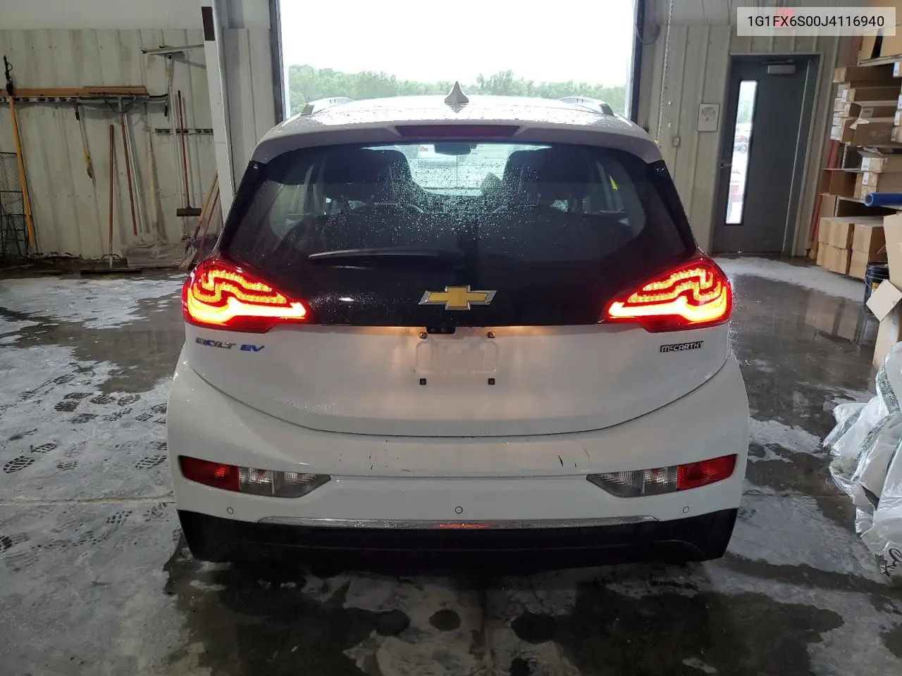 2018 Chevrolet Bolt Ev Premier VIN: 1G1FX6S00J4116940 Lot: 65214265