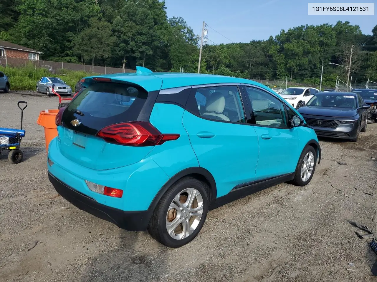 1g1fy6s08l4121531 1G1FY6S08L4121531 2020 Chevrolet Bolt Ev Lt