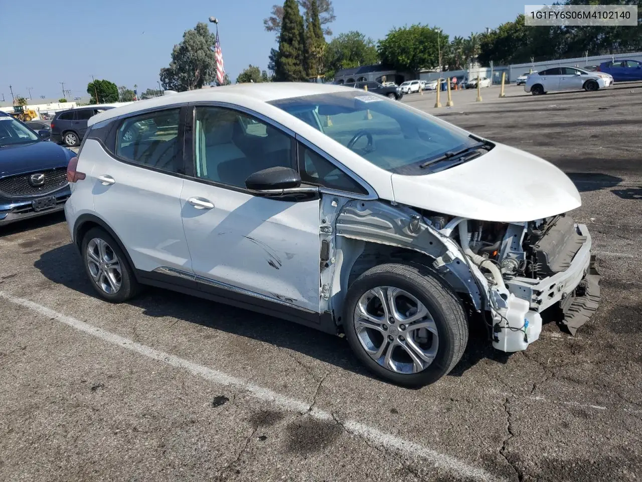 2021 Chevrolet Bolt Ev Lt VIN: 1G1FY6S06M4102140 Lot: 65025895