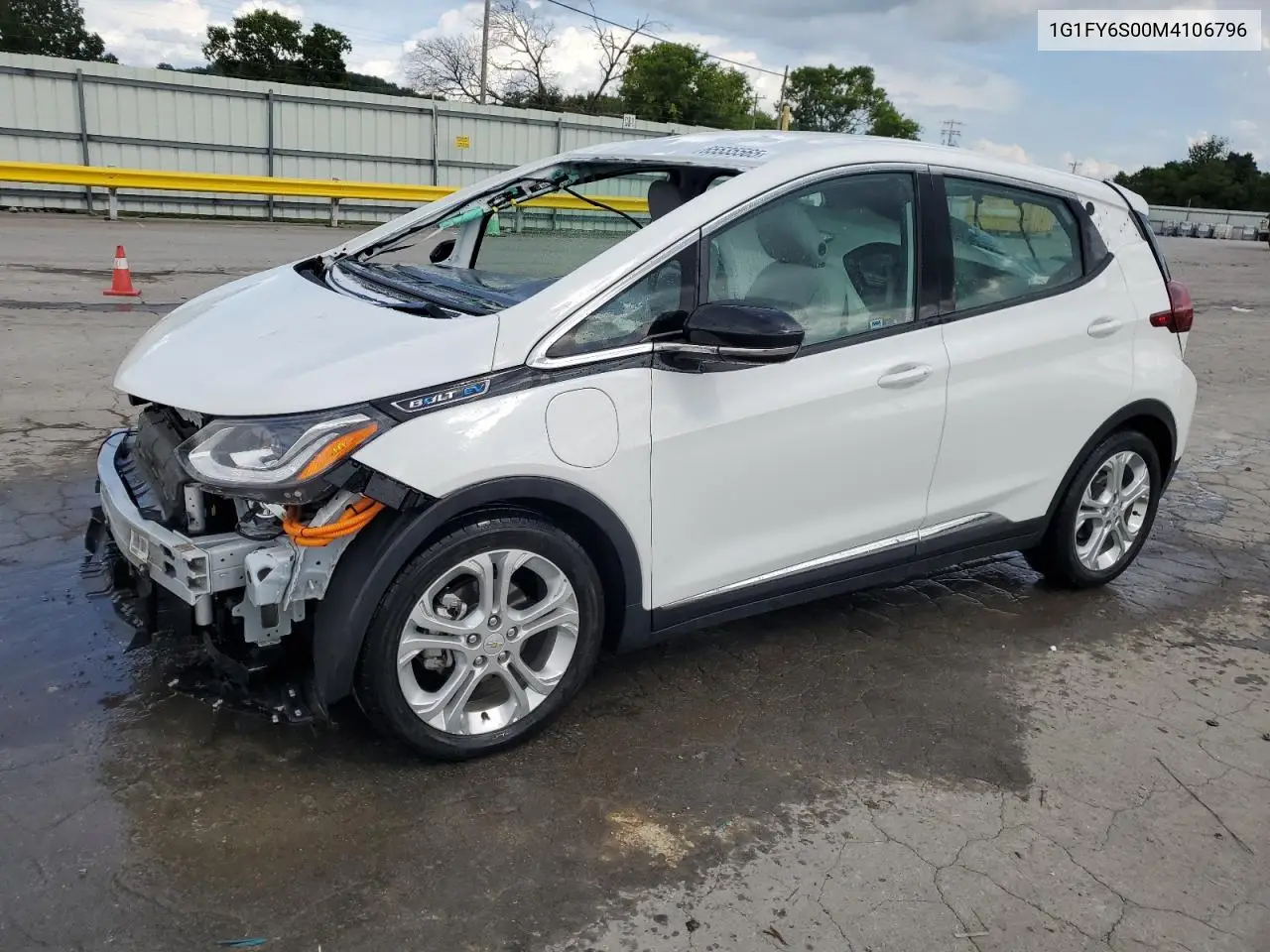 2021 Chevrolet Bolt Ev Lt VIN: 1G1FY6S00M4106796 Lot: 65535565