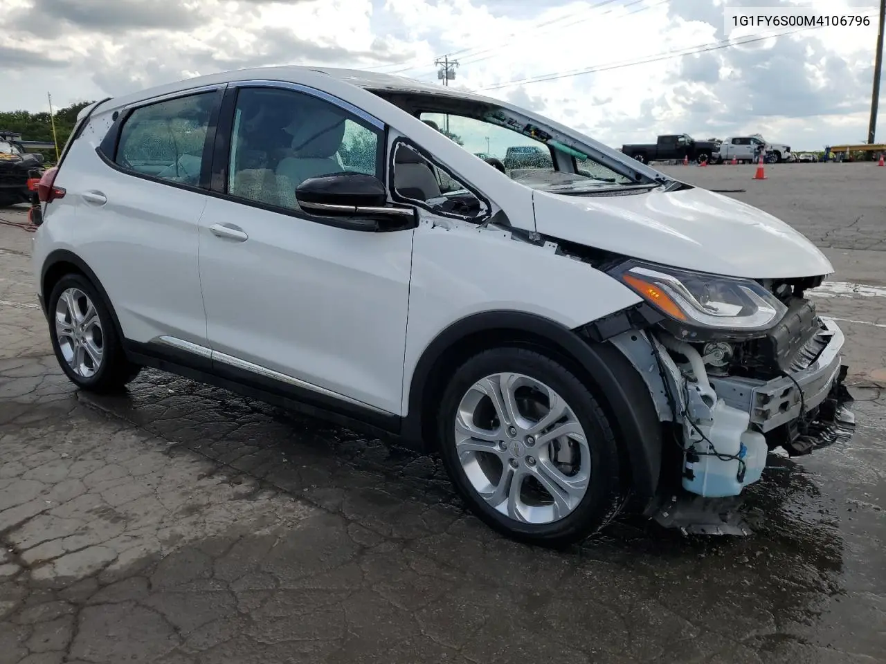 2021 Chevrolet Bolt Ev Lt VIN: 1G1FY6S00M4106796 Lot: 65535565