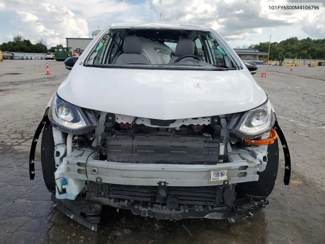 2021 Chevrolet Bolt Ev Lt VIN: 1G1FY6S00M4106796 Lot: 65535565