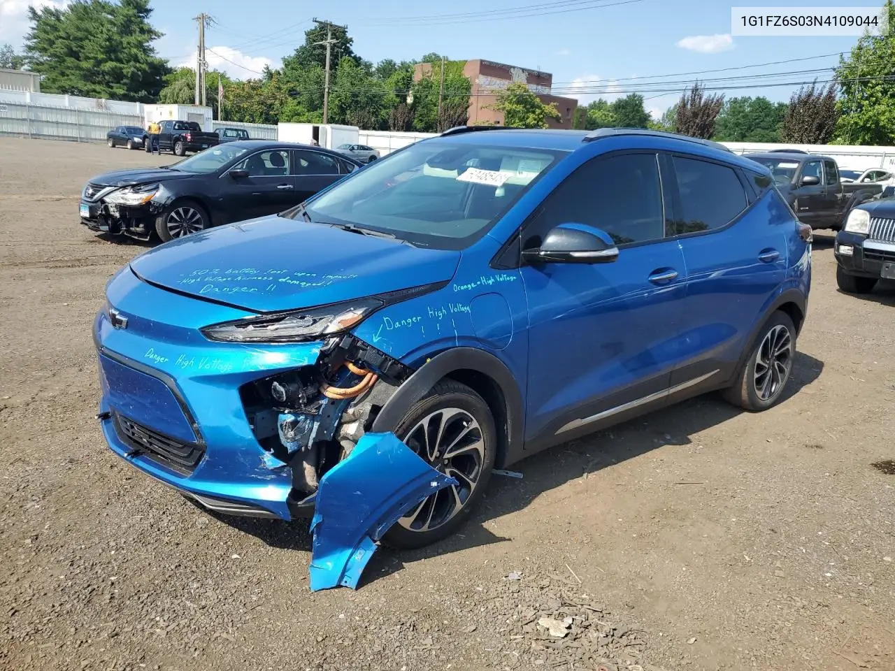 2022 Chevrolet Bolt Euv Premier VIN: 1G1FZ6S03N4109044 Lot: 63485485