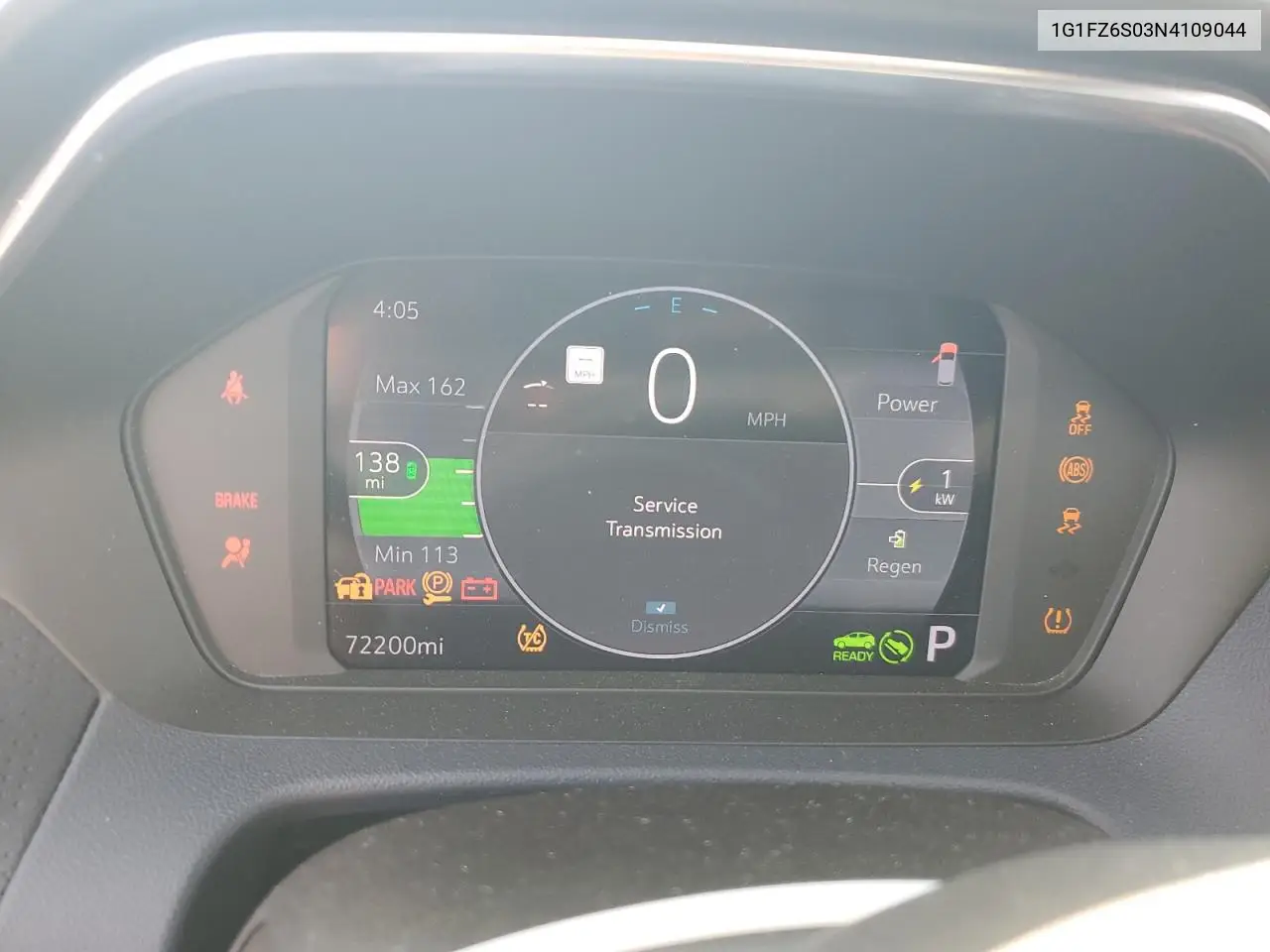 2022 Chevrolet Bolt Euv Premier VIN: 1G1FZ6S03N4109044 Lot: 63485485