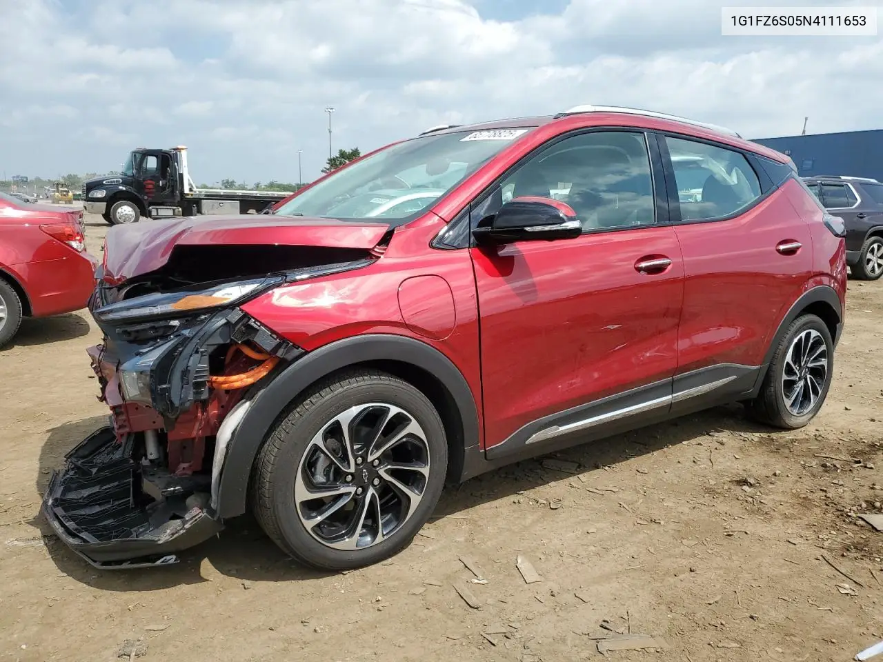 2022 Chevrolet Bolt Euv Premier VIN: 1G1FZ6S05N4111653 Lot: 65778825