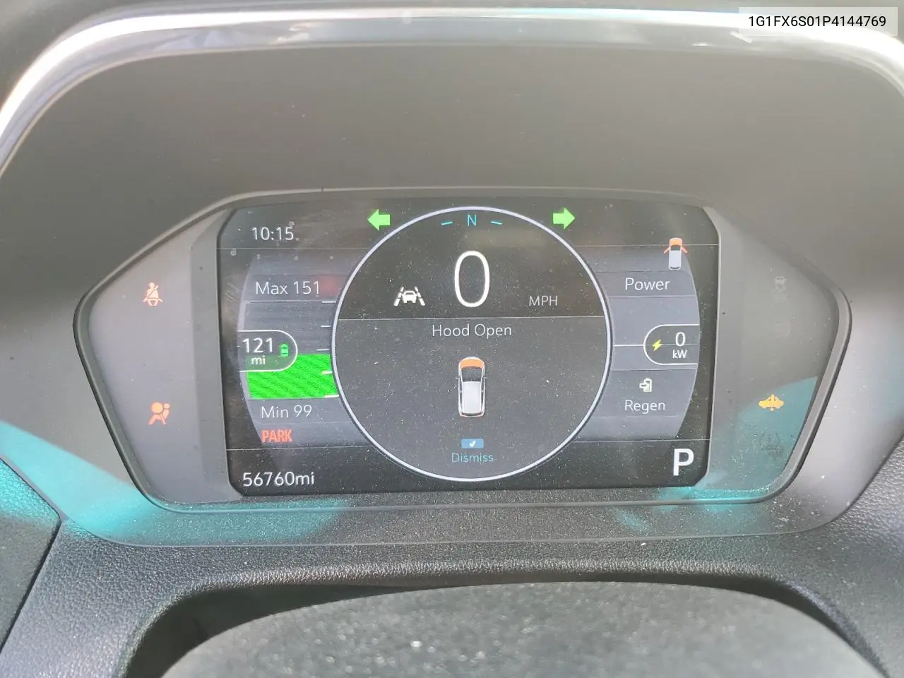 2023 Chevrolet Bolt Ev 2Lt VIN: 1G1FX6S01P4144769 Lot: 63644165