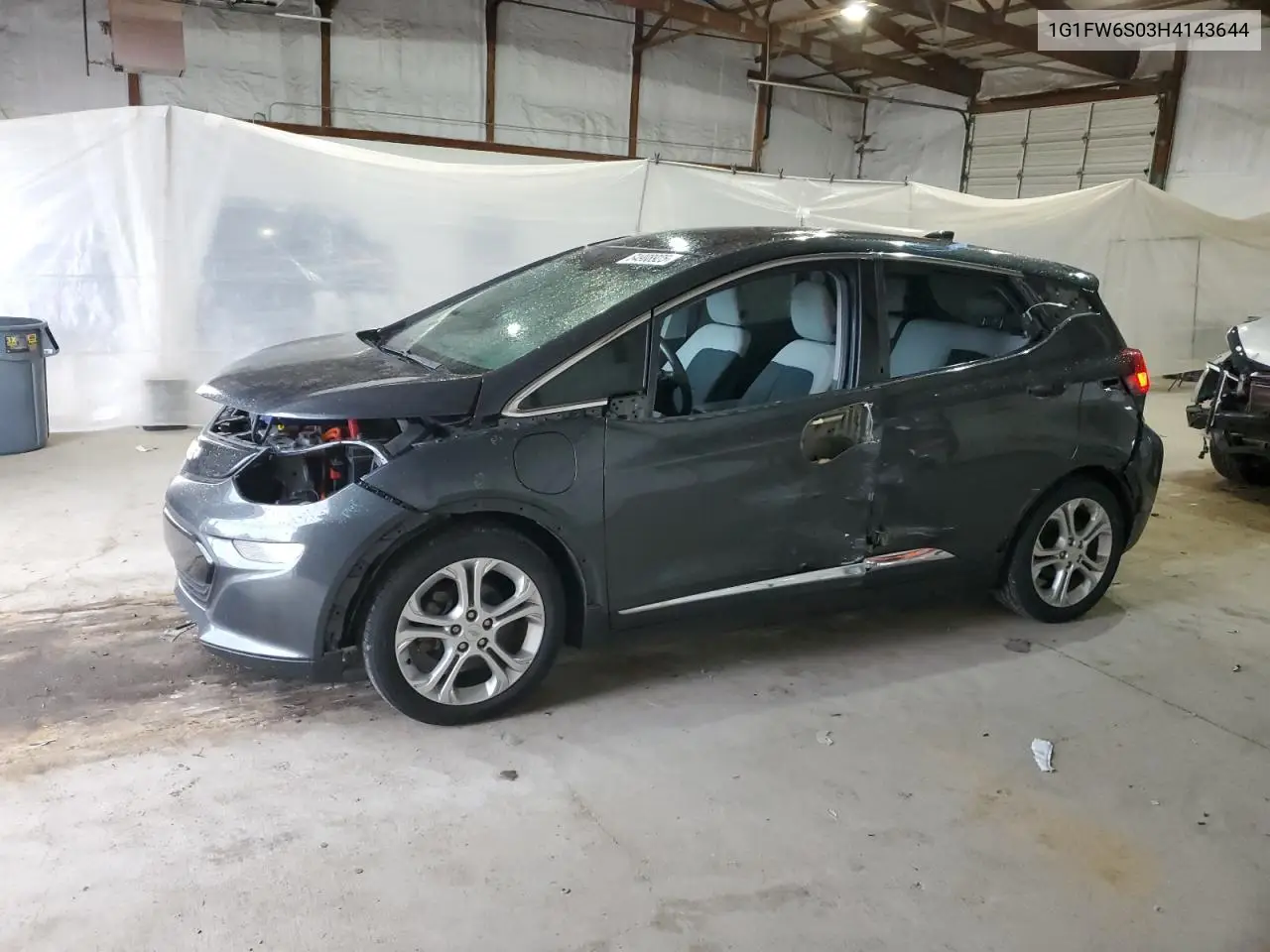 2017 Chevrolet Bolt Ev Lt VIN: 1G1FW6S03H4143644 Lot: 54908925