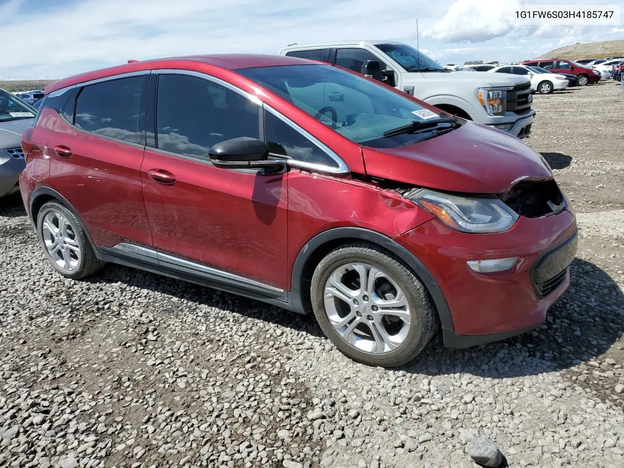 2017 Chevrolet Bolt Ev Lt VIN: 1G1FW6S03H4185747 Lot: 54933095