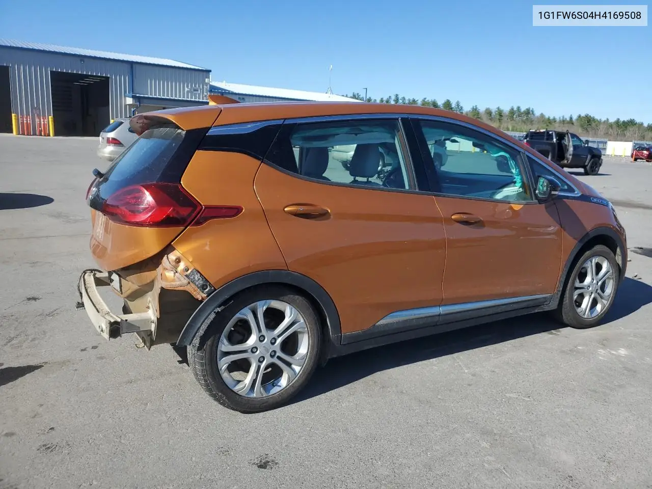 2017 Chevrolet Bolt Ev Lt VIN: 1G1FW6S04H4169508 Lot: 55049385