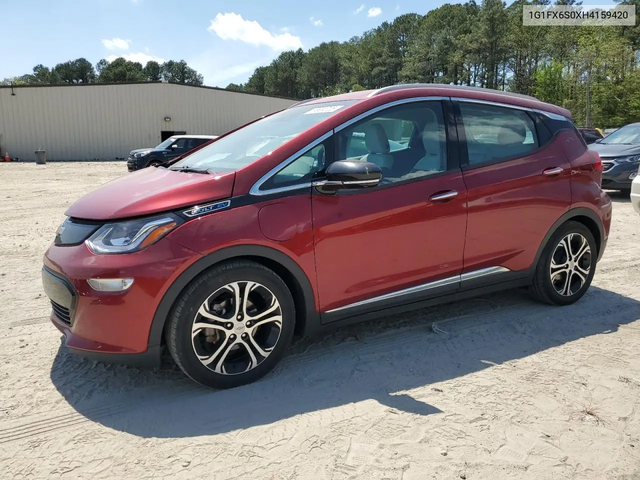 2017 Chevrolet Bolt Ev Premier VIN: 1G1FX6S0XH4159420 Lot: 55604705