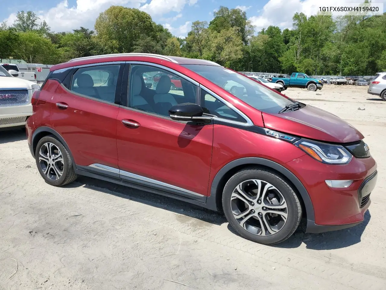 2017 Chevrolet Bolt Ev Premier VIN: 1G1FX6S0XH4159420 Lot: 55604705