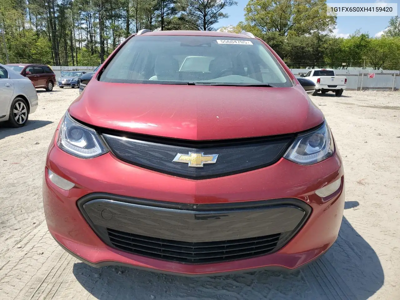 2017 Chevrolet Bolt Ev Premier VIN: 1G1FX6S0XH4159420 Lot: 55604705