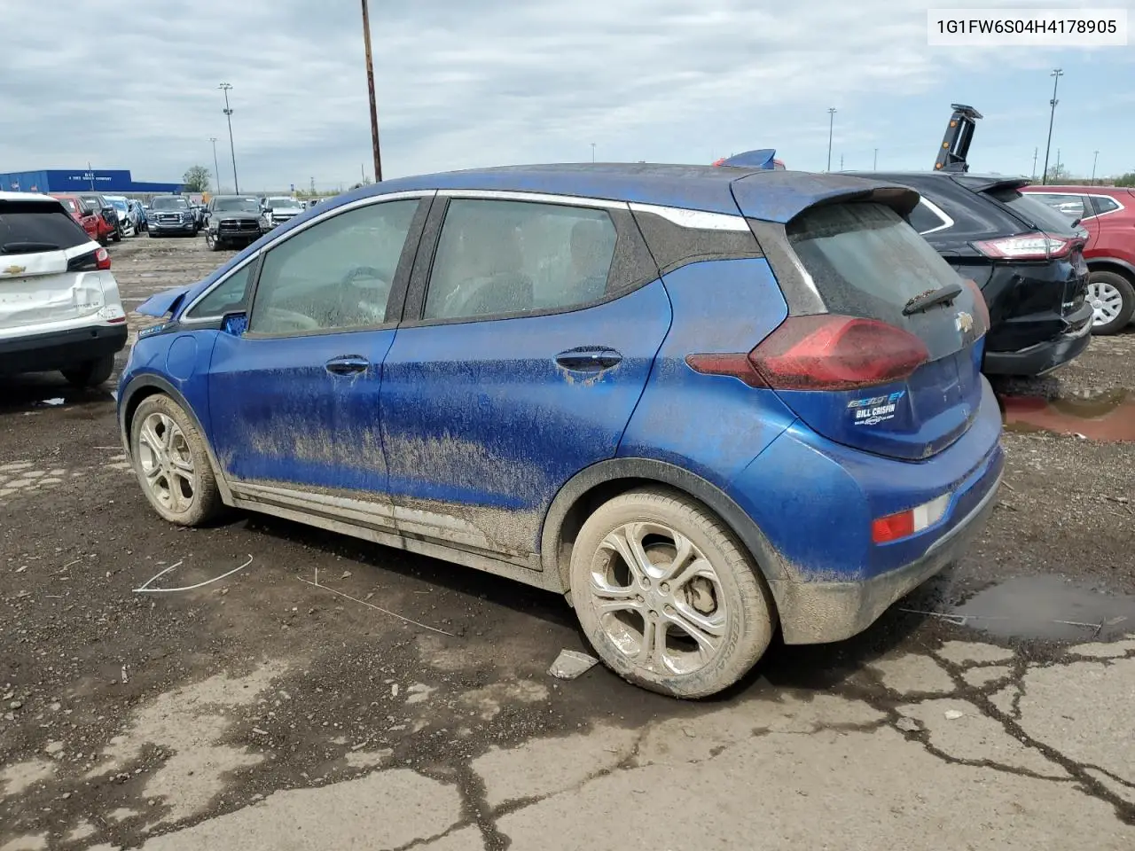 2017 Chevrolet Bolt Ev Lt VIN: 1G1FW6S04H4178905 Lot: 56045355