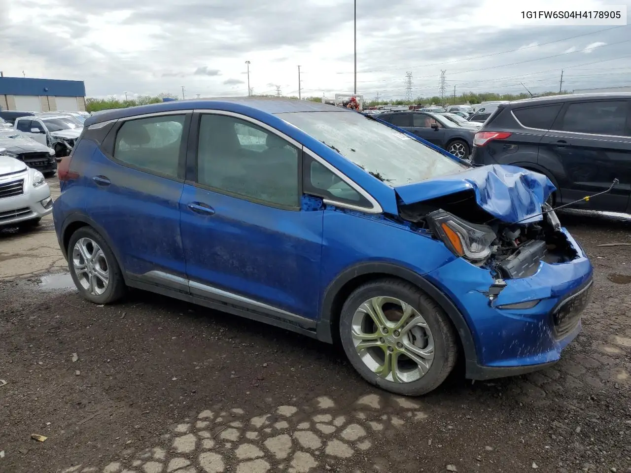 2017 Chevrolet Bolt Ev Lt VIN: 1G1FW6S04H4178905 Lot: 56045355