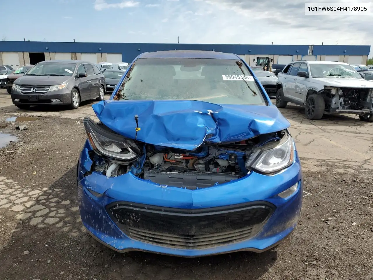 2017 Chevrolet Bolt Ev Lt VIN: 1G1FW6S04H4178905 Lot: 56045355