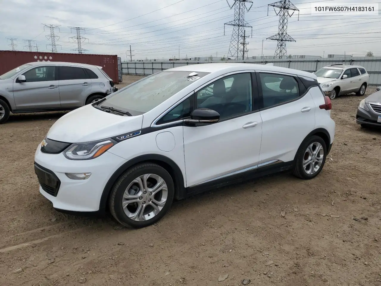 2017 Chevrolet Bolt Ev Lt VIN: 1G1FW6S07H4183161 Lot: 56223945