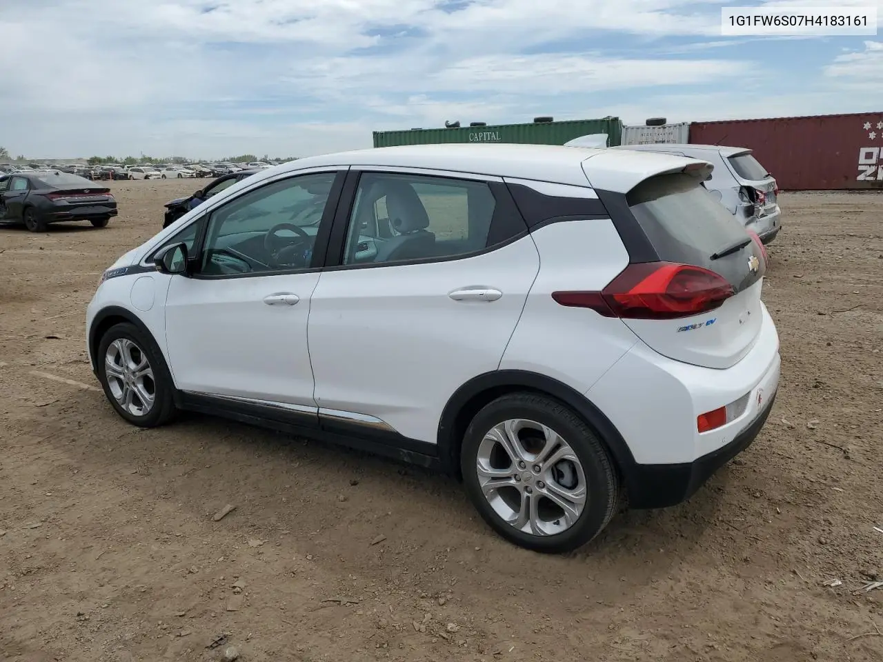 2017 Chevrolet Bolt Ev Lt VIN: 1G1FW6S07H4183161 Lot: 56223945