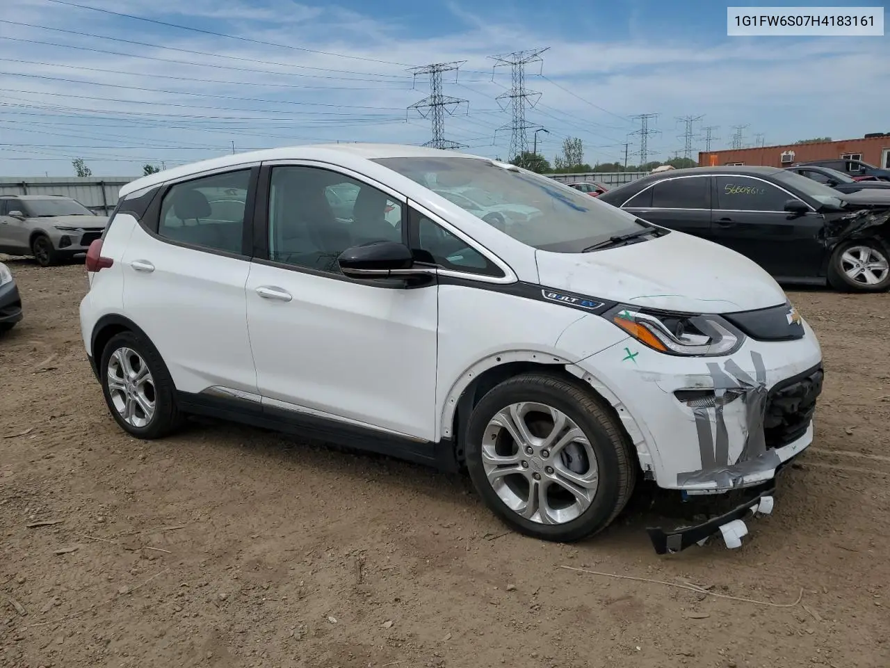 2017 Chevrolet Bolt Ev Lt VIN: 1G1FW6S07H4183161 Lot: 56223945