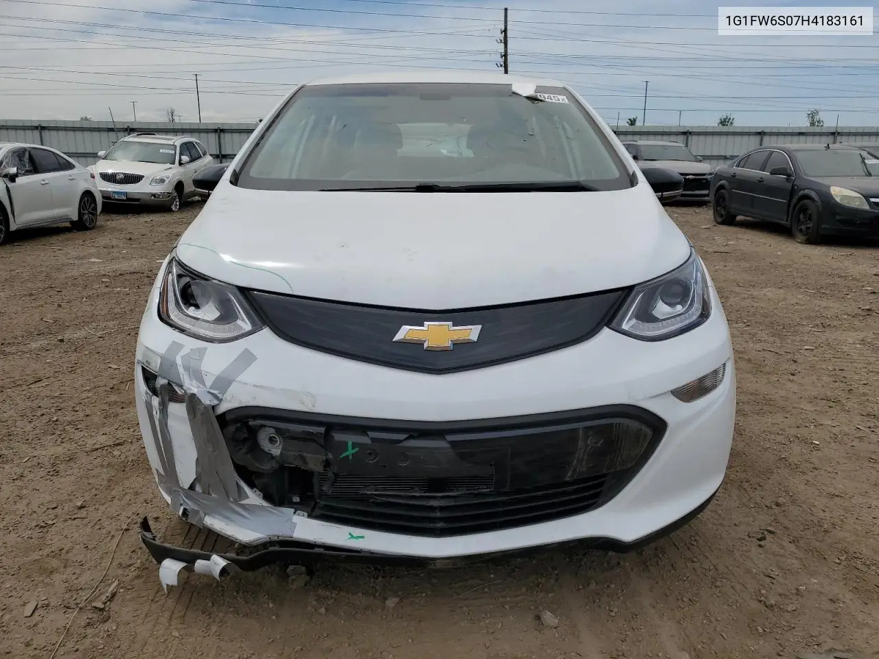 2017 Chevrolet Bolt Ev Lt VIN: 1G1FW6S07H4183161 Lot: 56223945