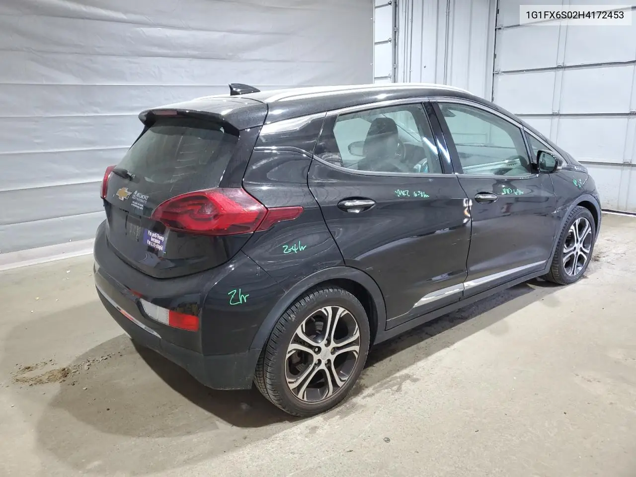 2017 Chevrolet Bolt Ev Premier VIN: 1G1FX6S02H4172453 Lot: 56331215