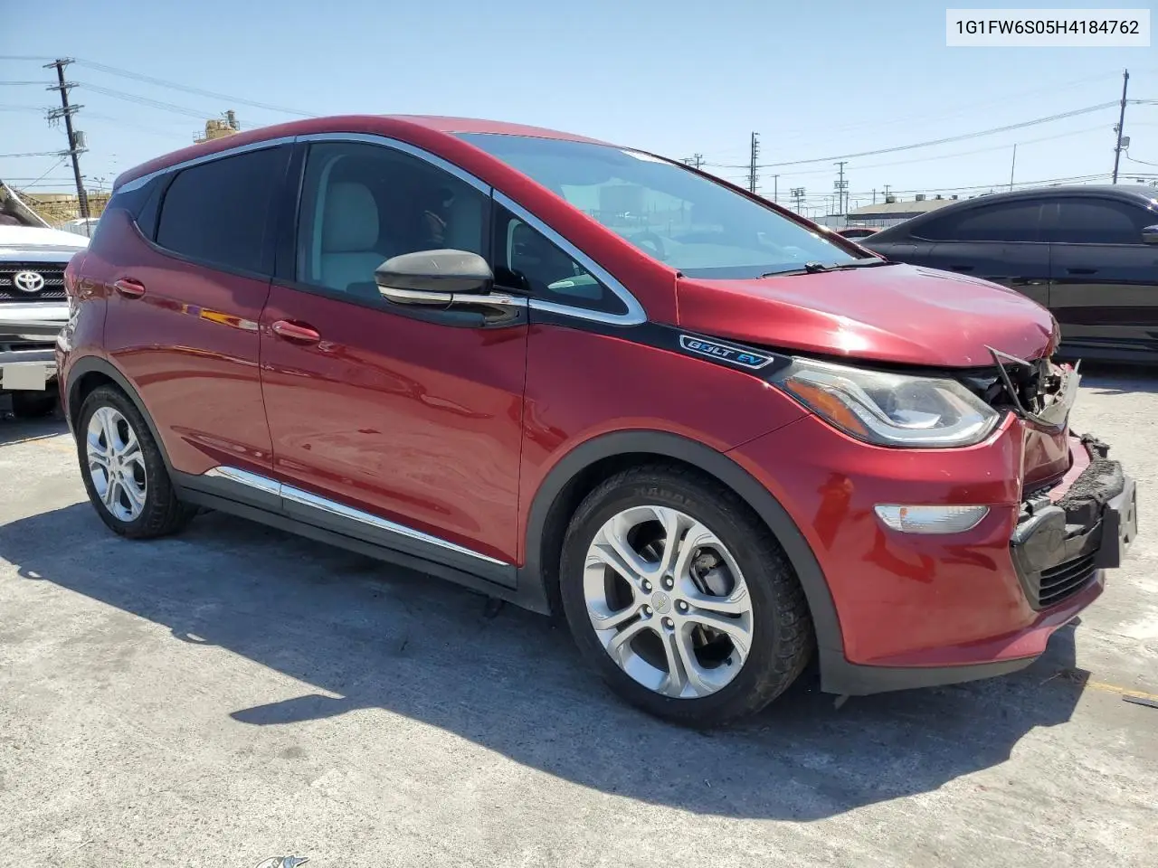 2017 Chevrolet Bolt Ev Lt VIN: 1G1FW6S05H4184762 Lot: 61269945