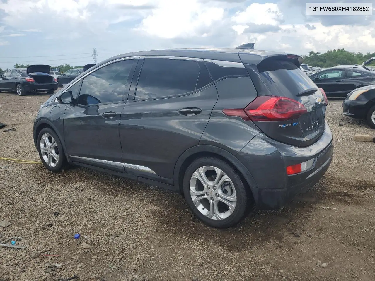 2017 Chevrolet Bolt Ev Lt VIN: 1G1FW6S0XH4182862 Lot: 61822105