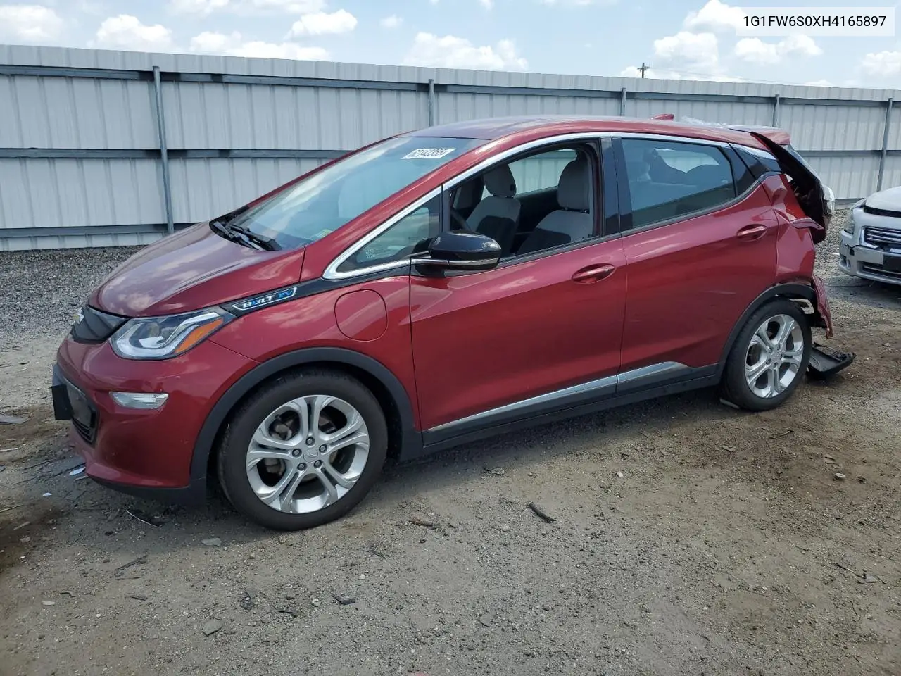 2017 Chevrolet Bolt Ev Lt VIN: 1G1FW6S0XH4165897 Lot: 62142355