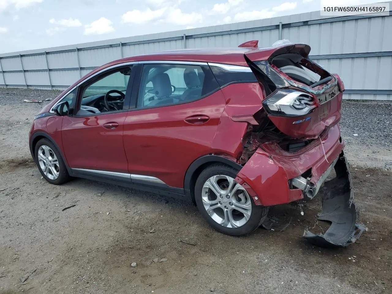 2017 Chevrolet Bolt Ev Lt VIN: 1G1FW6S0XH4165897 Lot: 62142355